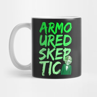 Armoured Skeptic Graphiti (Green) Mug